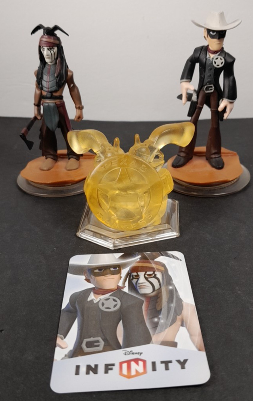 DISNEY INFINITY Lone Ranger Tonto Playset Piece Character lot